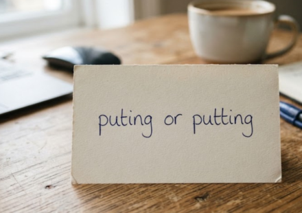 Puting or Putting? The Correct Spelling Explained