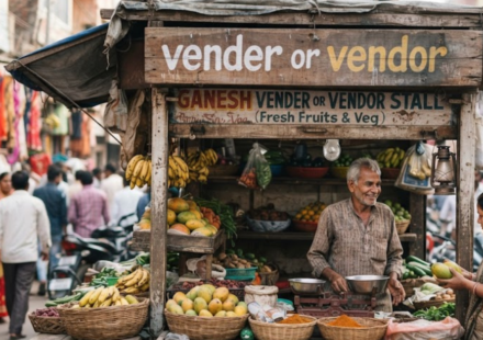 Vender or Vendor? The Correct Spelling Explained