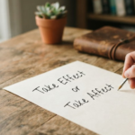 Take Effect or Take Affect? The Correct Phrase Explained