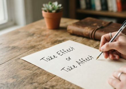 Take Effect or Take Affect? The Correct Phrase Explained