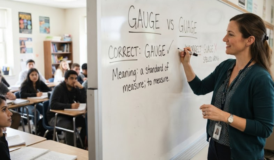 Gauge vs Guage: Which Spelling Is Correct?