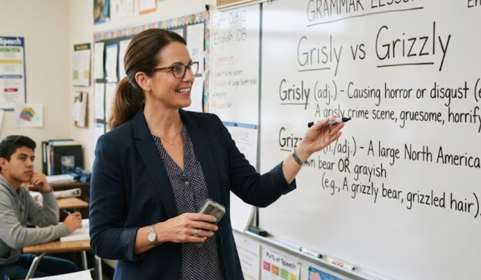 Grisly vs Grizzly: Meaning, Spelling, and Correct Usage