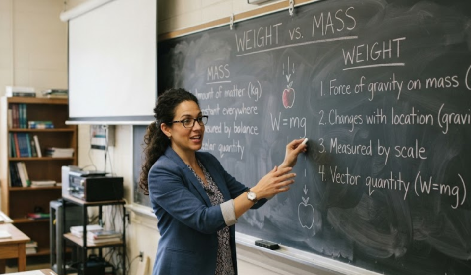 Weight vs Mass: What’s the Difference?