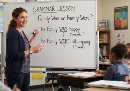 Family Was or Family Were: Which Is Correct?
