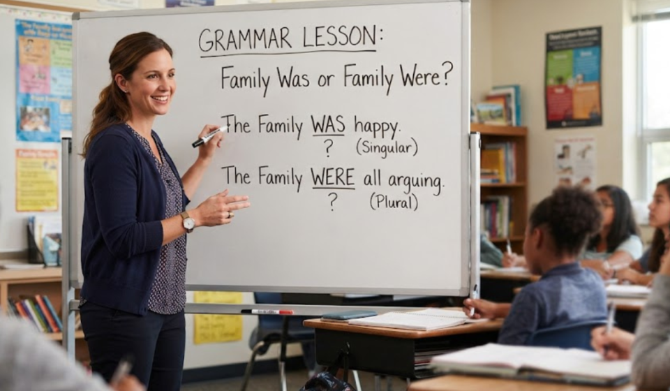Family Was or Family Were: Which Is Correct?