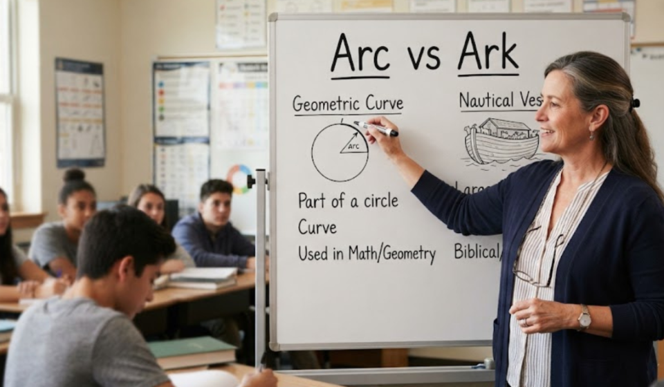 Arc vs Ark: What’s the Difference?