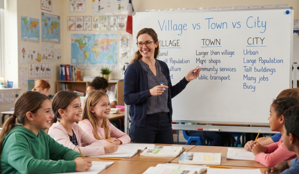 Village vs Town vs City: Key Differences Explained