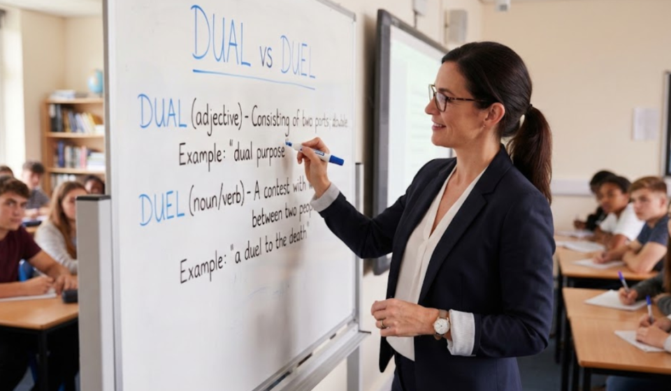 Dual vs Duel: Meaning, Differences and Examples