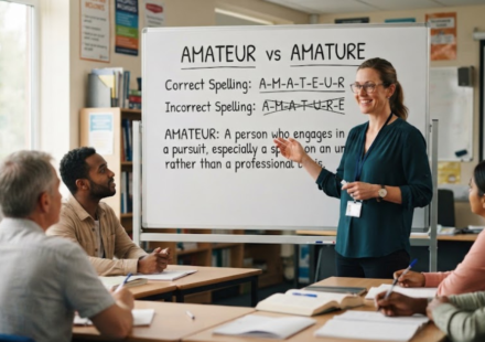 Amature vs Amateur: Which Spelling Is Correct?