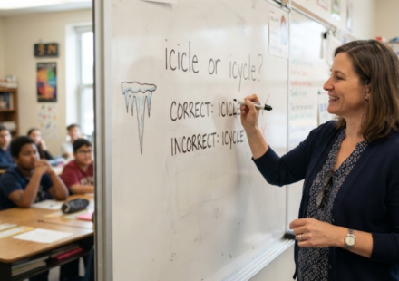 Icicle or Icycle: Which Spelling Is Correct?