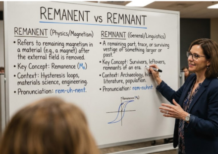 Remanent vs Remnant: What’s the Difference?