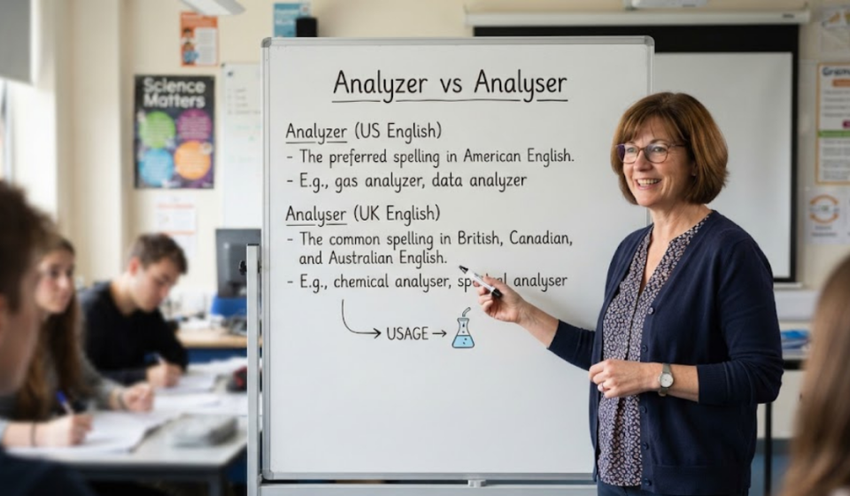Analyzer vs Analyser: Which Spelling Is Correct?