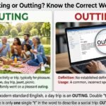 Outting or Outing: Meaning, Spelling, Ideas and Tips