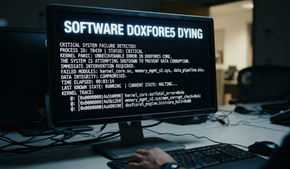 Sofware Doxfore5 Dying: What You Need to Know