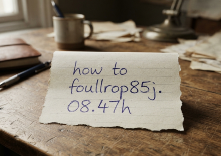 How to Foullrop85j.08.47h: What You Need to Know