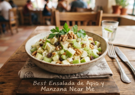 Best Ensalada de Apio y Manzana Near Me: A Local Guide
