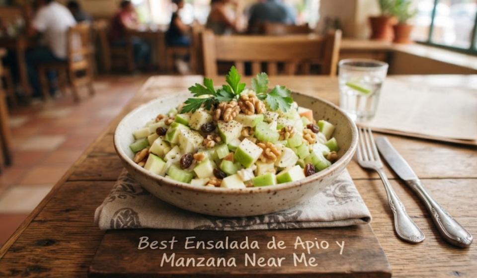 Best Ensalada de Apio y Manzana Near Me: A Local Guide