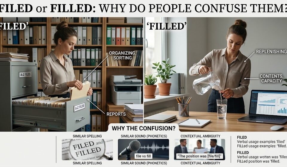 filed or filled