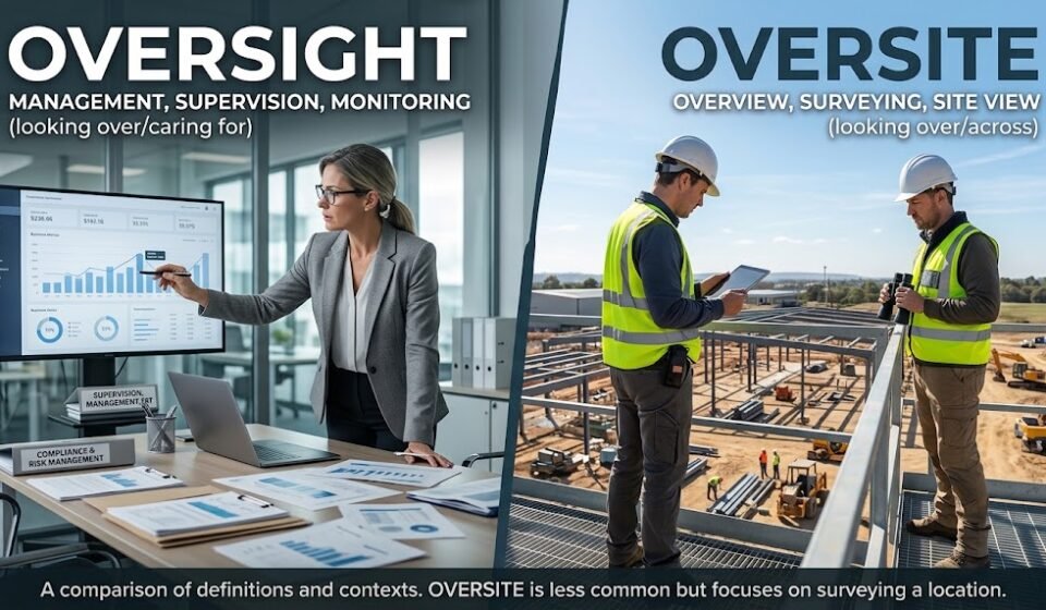 oversight vs oversite