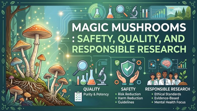 Magic Mushrooms: Safety, Quality, and Responsible Research