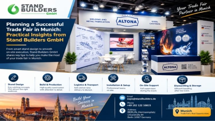 Planning a Successful Trade Fair in Munich: Practical Insights from Stand Builders GmbH