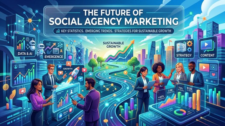 The Future of Social Agency Marketing: Key Statistics, Emerging Trends, and Strategies for Sustainable Growth