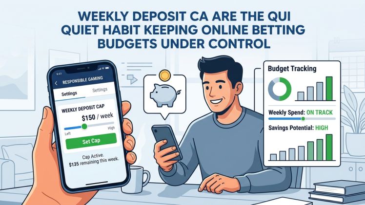 Weekly deposit caps are the quiet habit keeping online betting budgets under control