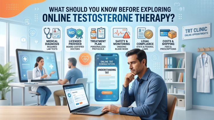 What Should You Know Before Exploring Online Testosterone Therapy?